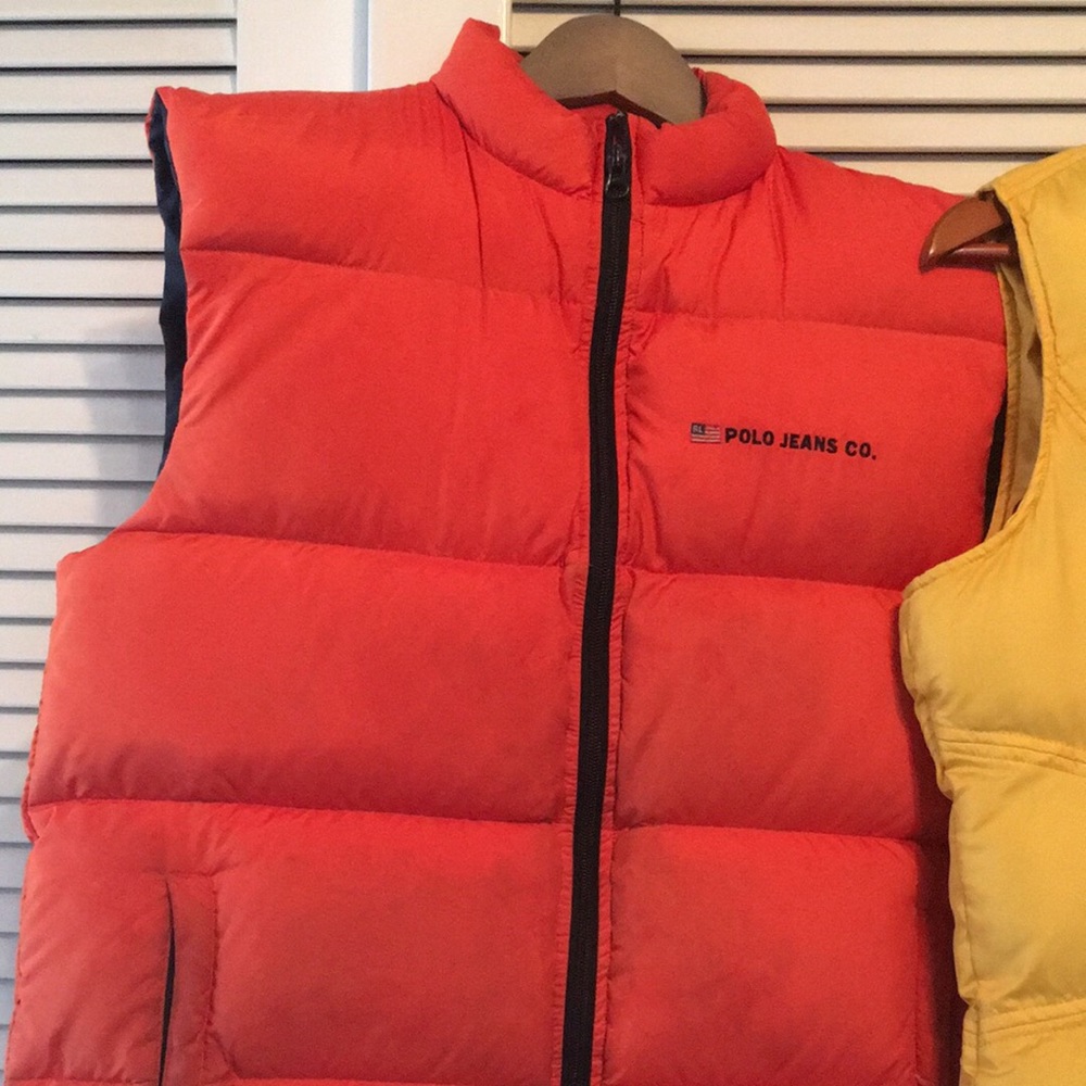 Two Ralph Lauren Puffy Vests
